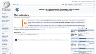 Malepa Bolelang - Wikipedia