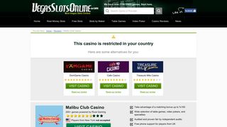 Malibu Club Casino Review – Online Casino Review