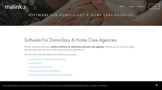Home care software and domiciliary care software — Malinko ...