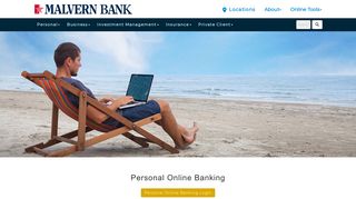 Personal Online Banking - Malvern Bank