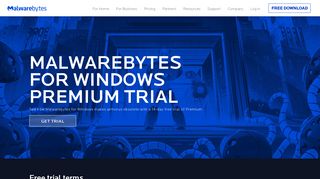 Malwarebytes for Windows premium 14-day Free Trial | Malwarebytes