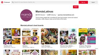 MamásLatinas (mamaslatinas) on Pinterest