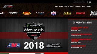 Mammoth MX 2018 - 2X PROMOTIONS