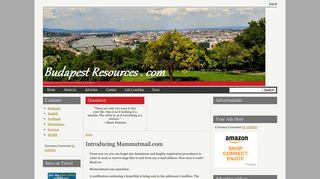 Introducing Mammutmail.com | BudapestResources.com