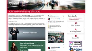 Jobs at the University of Salford | University of Salford, Manchester