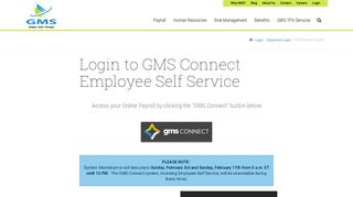 Employee Payroll Login - Group Management Services