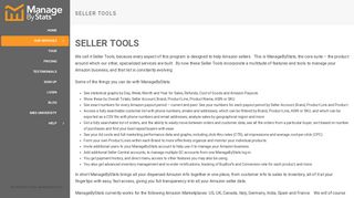 Seller Tools - ManageByStats