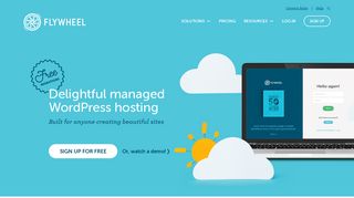 Flywheel | Managed WordPress Hosting for Designers and Agencies