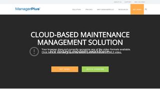 Maintenance Management Software | ManagerPlus | ManagerPlus