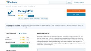 ManagerPlus Reviews and Pricing - 2019 - Capterra