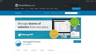 ManageWP Worker | WordPress.org