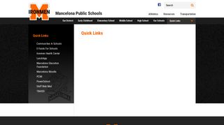 Quick Links - Mancelona Public Schools