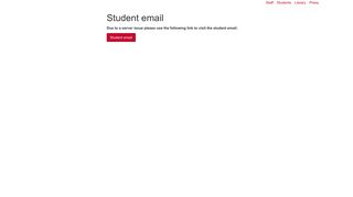 Student email | University of Salford, Manchester