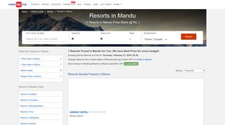 1 Resorts in Mandu - Get 25% OFF on Mandu Resorts - MakeMyTrip