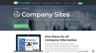 Intranet Sites | MangoApps