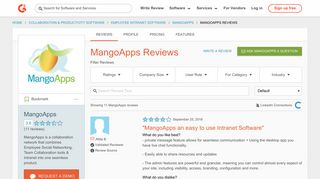 MangoApps Reviews 2018 | G2 Crowd