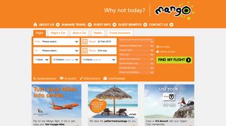 Mango Airlines | Affordable South African Domestic Flights