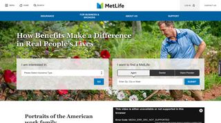 MetLife: Insurance and Employee Benefits