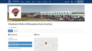 Manheim Metro Milwaukee Auto Auction | | Caledonia, WI ...