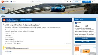 A little help with Manheim Auction numbers please? : cars - Reddit
