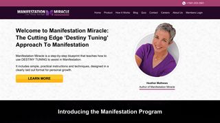 Manifestation Miracle | Live Your Dreams | Create Your Dream Future ...