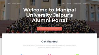 MUJ Alumni Portal – Connect Revive Engage