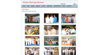 Photo Gallery - Manju Marriage Bureau - About Us
