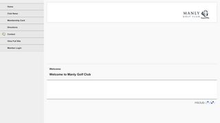 Membership Card - Manly Golf Club