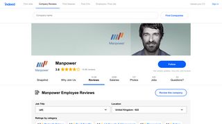 Working at Manpower in Solihull: Employee Reviews | Indeed.co.uk