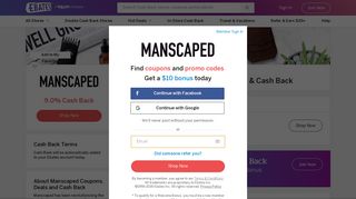 Up to 15% Off Manscaped Coupons, Promo Codes + 9.0% Cash Back