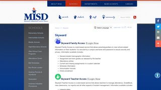 Skyward - Mansfield Independent School District