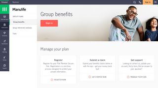 Group benefits plan members | Manulife