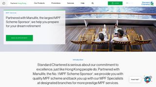 MPF Services – Standard Chartered Hong Kong