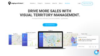 Map My Customers | Outside Sales Management & Sales CRM