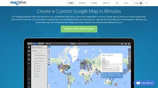 Maptive: Custom Map Creator & Map Maker