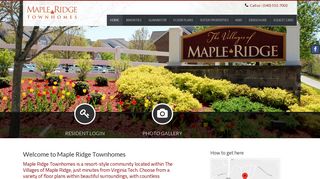 Maple Ridge Townhomes | Apartments in Blacksburg, VA