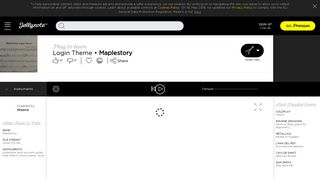 Login Theme - Maplestory - Free Sheet Music & Tabs - Jellynote