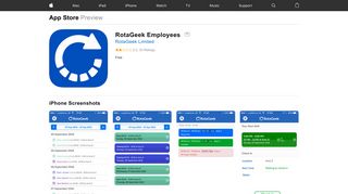 RotaGeek Employees on the App Store - iTunes - Apple