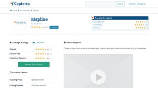 Mapline Reviews and Pricing - 2019 - Capterra