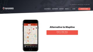 Alternative to Mapline - Badger Maps