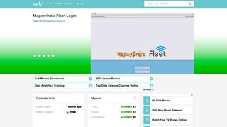fleet.mapmyindia.com - MapmyIndia Fleet Login - Fleet Mapmy India