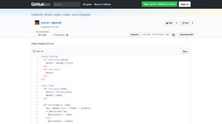 Object Mapper for kvs · GitHub