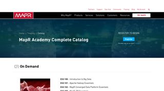 MapR Academy FAQ | MapR