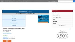 Maps Credit Union - Salem, OR - Credit Unions Online