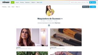 Maquiadora de Sucesso on Vimeo