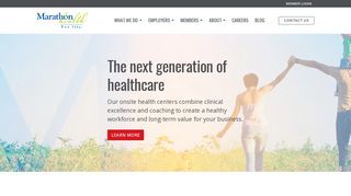 Marathon Health | Corporate Employee Health Services & Benefits