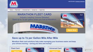 Marathon Fleet Card Solutions - Business Fuel Cards