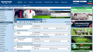 Top sports betting odds with Marathonbet | BET NOW