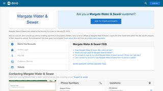 Margate Water & Sewer: Login, Bill Pay, Customer Service and Care ...