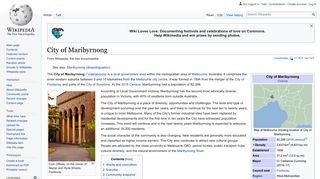 City of Maribyrnong - Wikipedia